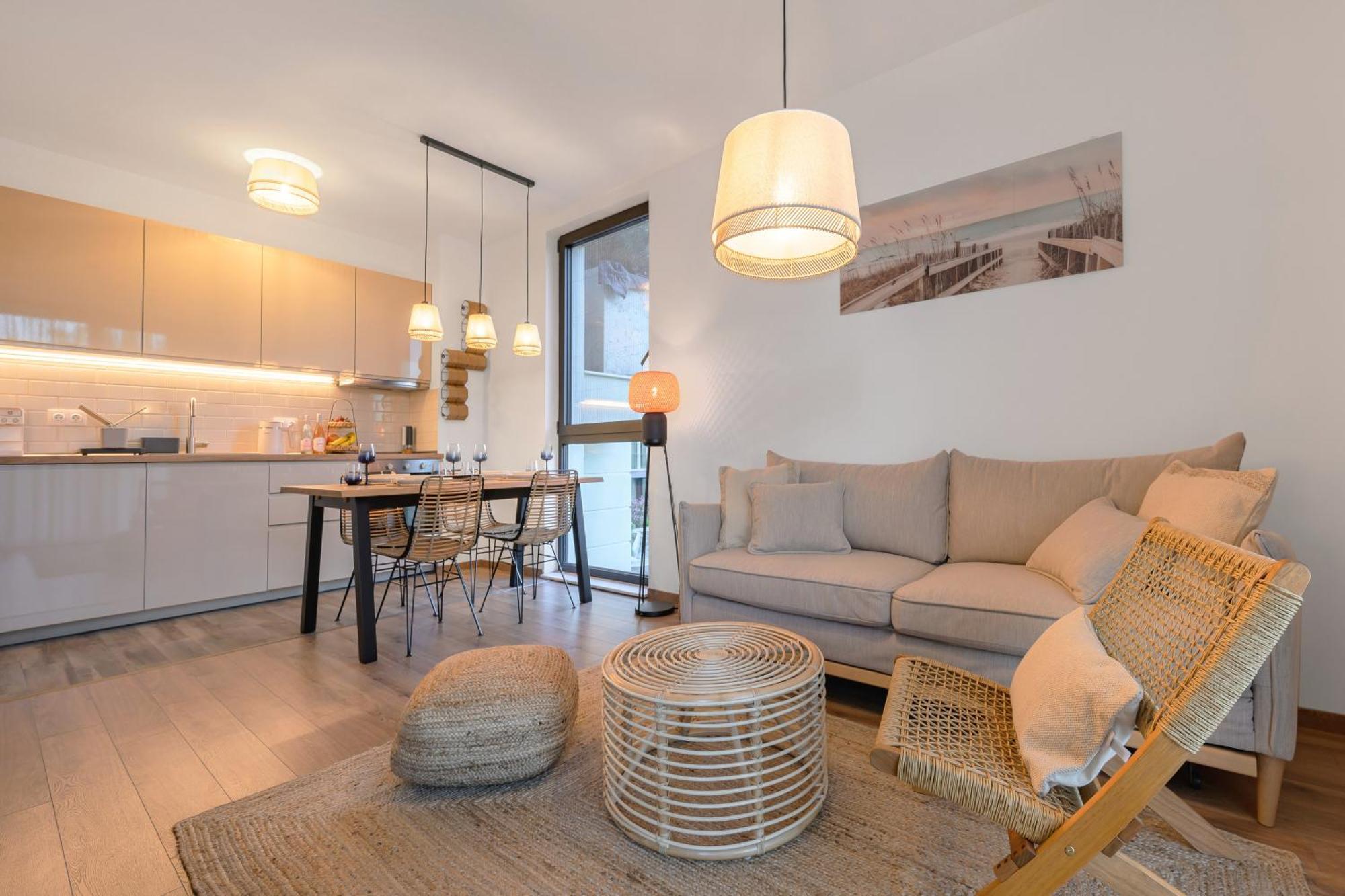 Boho Sea View One-bedroom Pool & Апартамент *