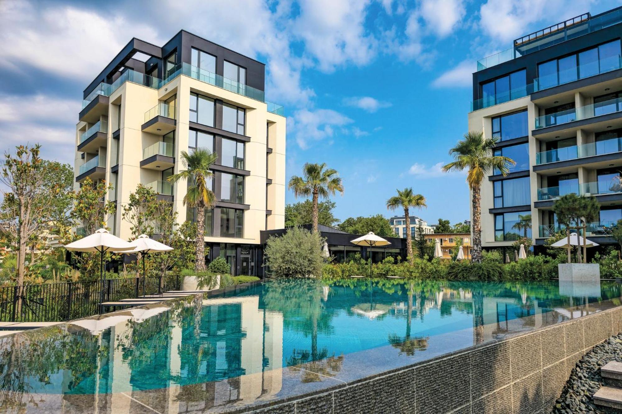 Boho Sea View One-bedroom Pool & Апартамент *